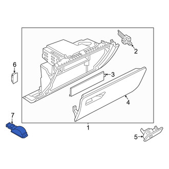 Audi OE - Front Glove Box Light