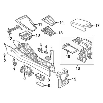 Audi OE - Console (Body & Components)
