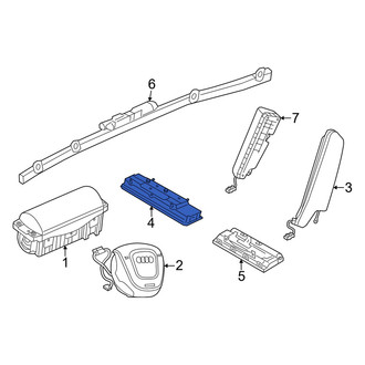 Audi OE - Right Lower Instrument Panel Air Bag