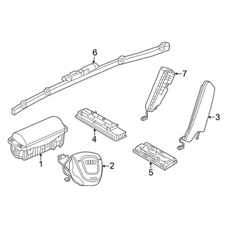 Audi OE - Restraint Systems - Air Bag Components (Air Bags)