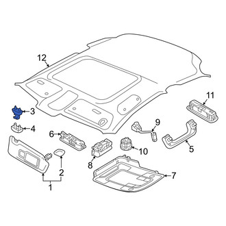 Audi OE - Sun Visor Holder