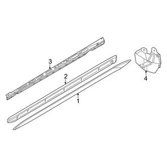 Audi OE - Pillars, Rocker & Floor - Exterior Trim