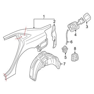 Audi OE - Quarter Panel & Components
