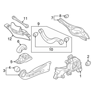 Audi OE - Rear Suspension - Suspension Components
