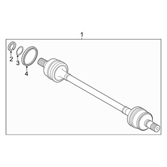 Audi OE - Rear Suspension - Drive Axles