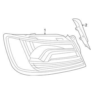 Audi OE - Rear Lamps - Tail Lamps