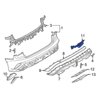 Audi OE - Right Valance Panel Bracket