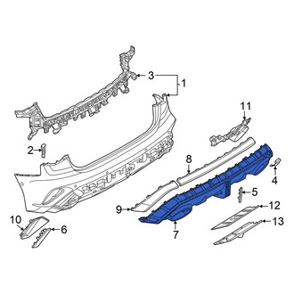 Audi OE - Rear Valance Panel