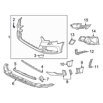 Audi OE - Front Tow Eye Cap