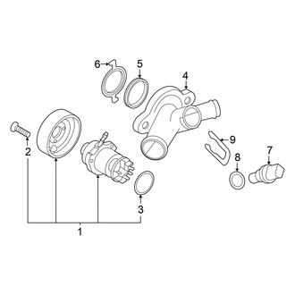 Audi OE - Cooling - Water Pump