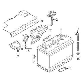 Audi OE - Electrical - Battery (Base)