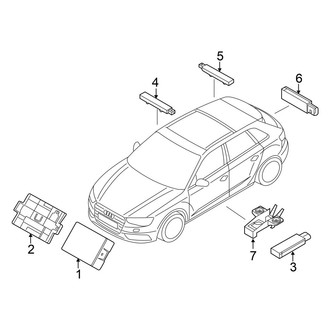 Audi OE - Electrical - Keyless Entry Components