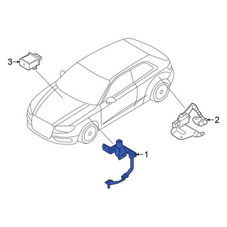 Audi OE - Front Left Headlight Level Sensor