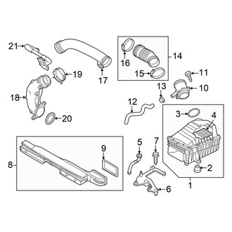 Audi OE - Engine / Transaxle - Air Cleaner
