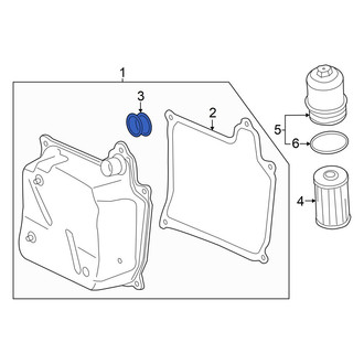 Audi OE - Automatic Transmission Cover Seal