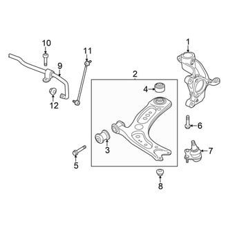 Audi OE - Front Suspension - Suspension Components