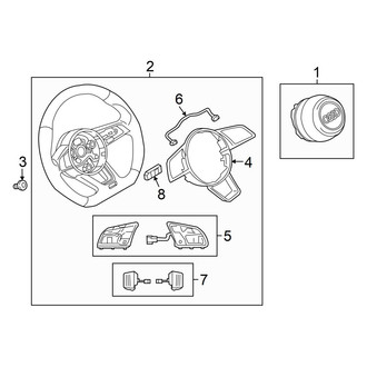 Audi OE - Steering Wheel & Trim