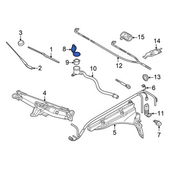 Audi OE - Front Washer Fluid Reservoir Cap