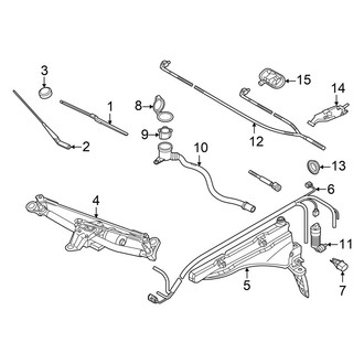 Audi OE - Windshield - Wiper & Washer Components