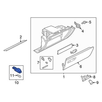 Audi OE - Front Glove Box Light