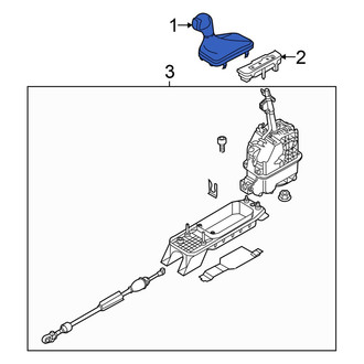 Audi OE - Automatic Transmission Shift Lever Knob