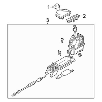 Audi OE - Console (Shifter Controls)