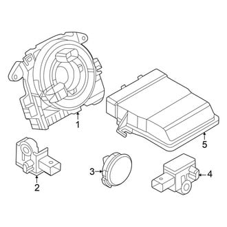 Audi OE - Restraint Systems - Air Bag Components (Modules & Sensors)