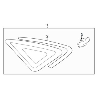 Audi OE - Quarter Panel - Glass
