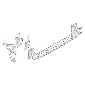Audi OE - Rear Bumper - Bumper & Components (Mount Components)