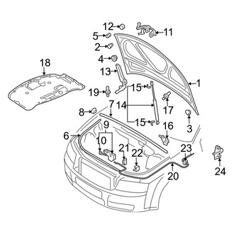 Audi OE - Hood & Components (Convertible)