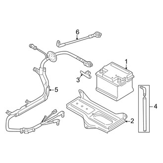 Audi OE - Electrical - Battery (Cabriolet)