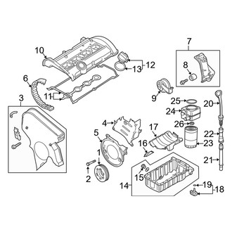 Audi OE - Engine / Transaxle - Engine Parts (1.8L)