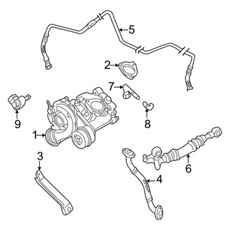 Audi OE - Engine / Transaxle - Turbocharger & Components (1.8L)