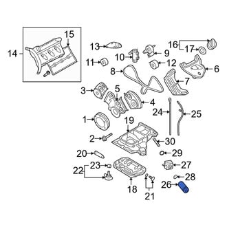 Audi OE - Engine Oil Filter