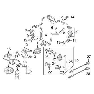 Audi OE - Emission System - Emission Components (Convertible 3.0L)