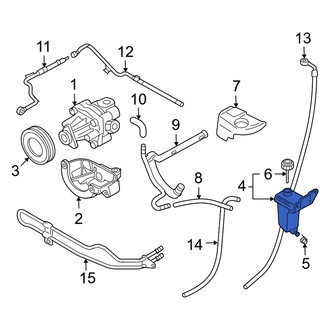 Audi OE - Power Steering Reservoir