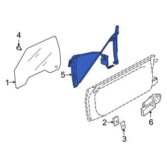 Audi OE - Front Left Window Regulator