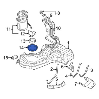 Audi OE - Fuel Pump Tank Seal