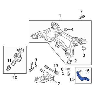 Audi OE - Rear Right Upper Suspension Control Arm