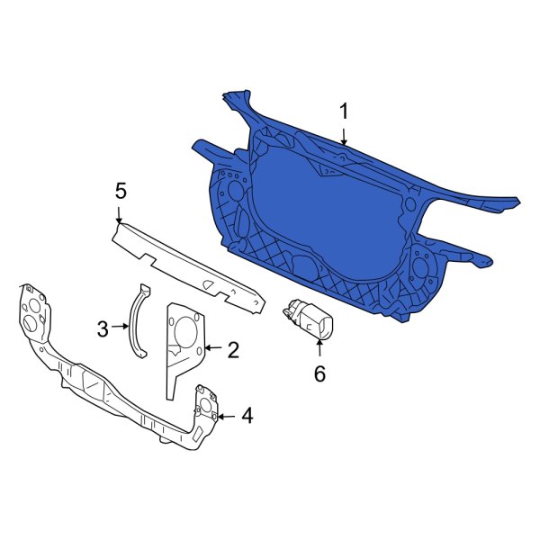 Radiator Support Panel