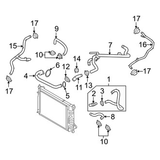 Audi OE - Cooling - Hoses & Pipes (Return)
