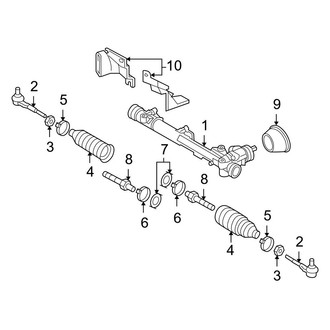 Audi OE - Steering Gear & Linkage (Convertible)