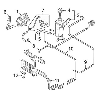 Audi OE - Steering Gear & Linkage - Pump & Hoses (Cabriolet)