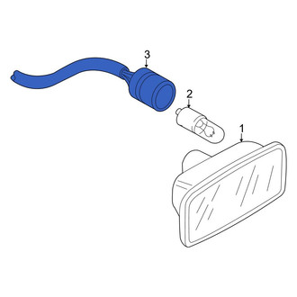 Audi OE - Front Turn Signal Light Socket