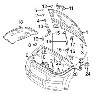 Audi OE - Hood & Components (Convertible)