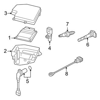 Audi OE - Electrical - Ignition System (Cabriolet 3.2L)