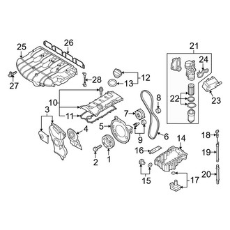 Audi OE - Engine / Transaxle - Engine Parts (2.0L Gas)