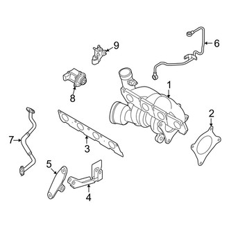 Audi OE - Engine / Transaxle - Turbocharger & Components (2.0L Gas)