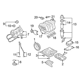 Audi OE - Engine / Transaxle - Engine Parts (3.2L)