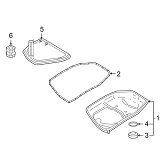 Audi OE - Engine / Transaxle - Transaxle Parts (3.2L Automatic Tr)
